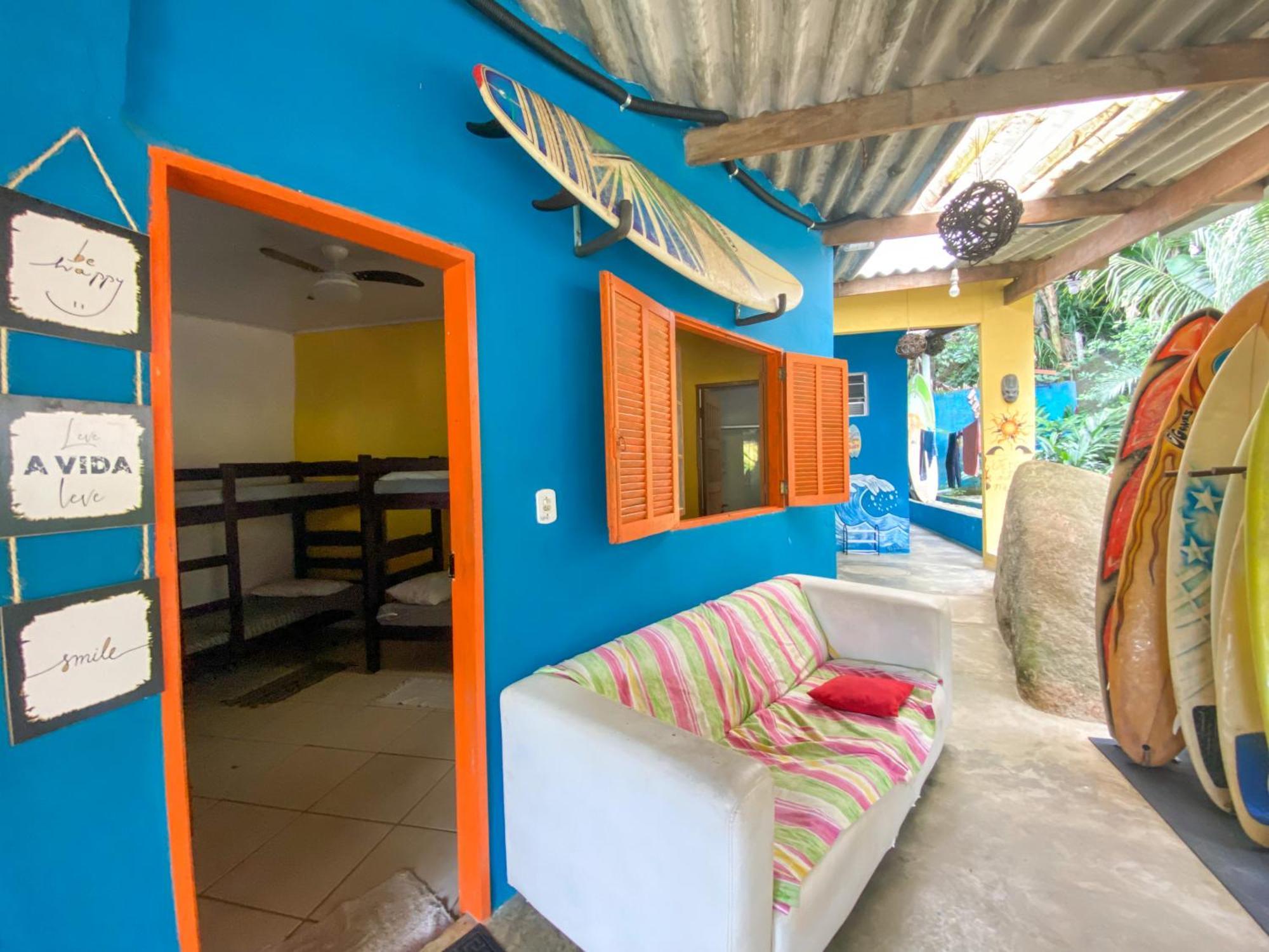Sintonia Surf Hostel E Bar Убатуба Номер фото